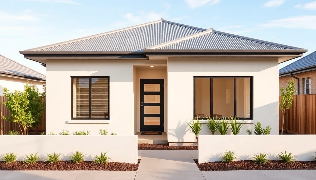 Budget-friendly modern Australian suburban home